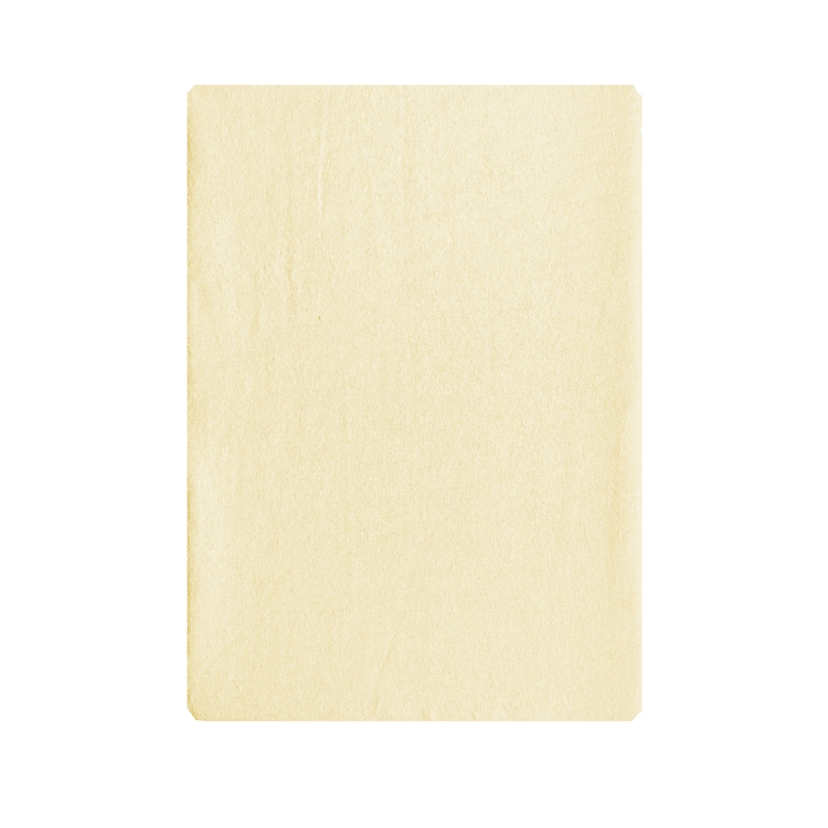 Prześcieradło Flanelowe 220- Przyjemne w dotyku Jasny Beż, poskładane prześcieradło